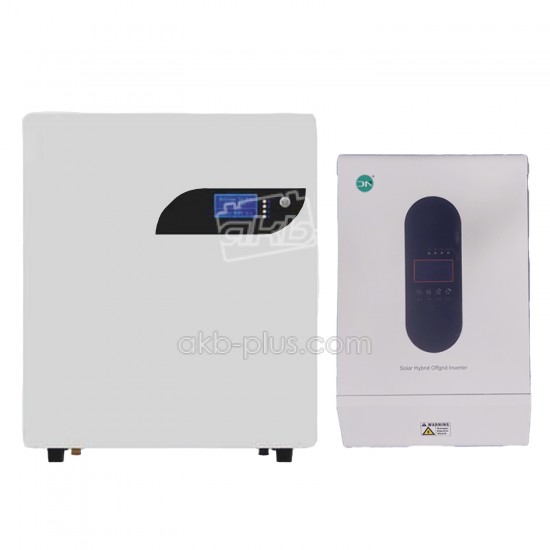 Комплект резервного питания  Donnergy 5кВт/ AZO DIGITAL  LiFePO₄ 48В 5,12кВт - купить